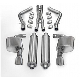 Corsa Performance Exhaust Xtreme Cat Back System - 14464BLK
