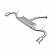 AFE Exhaust Takeda Axle Back System - 49-47016-P