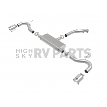 AFE Exhaust Takeda Axle Back System - 49-47016-P-4