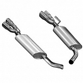 Kooks Headers Exhaust Axle Back System - 25106100