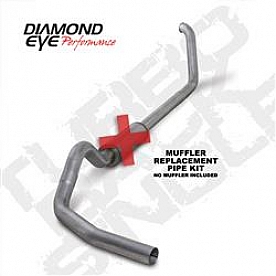 Diamond Eye Exhaust Turbo Back System - K4318A-RP