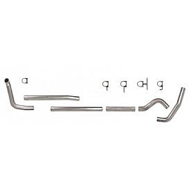Diamond Eye Exhaust Turbo Back System - K4318S-RP