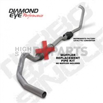 Diamond Eye Exhaust Turbo Back System - K4334A-RP
