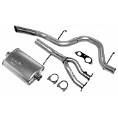Dynomax Exhaust Super Turbo Cat Back System - 17349