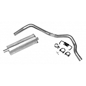 Dynomax Exhaust Super Turbo Cat Back System - 17418