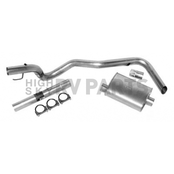 Dynomax Exhaust Super Turbo Cat Back System - 17443