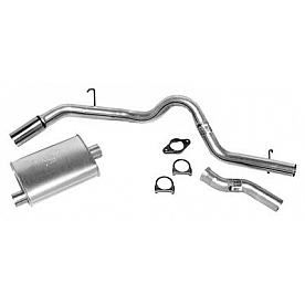 Dynomax Exhaust Super Turbo Cat Back System - 17383