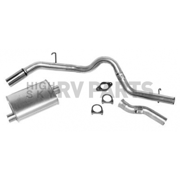 Dynomax Exhaust Super Turbo Cat Back System - 17383