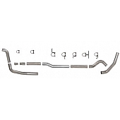 Diamond Eye Exhaust Off-Road Turbo Back System - K4346S-RP