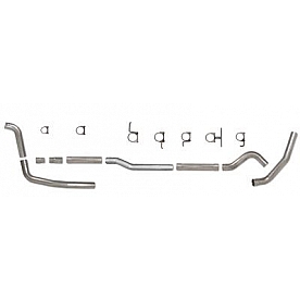 Diamond Eye Exhaust Off-Road Turbo Back System - K4346S-RP