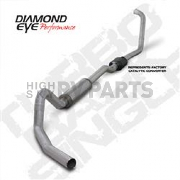 Diamond Eye Exhaust Turbo Back System - K4352A