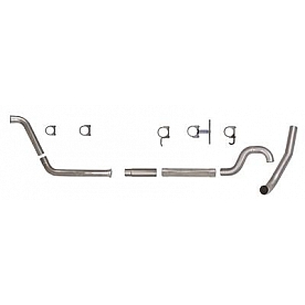 Diamond Eye Exhaust Turbo Back System - K4352A-RP