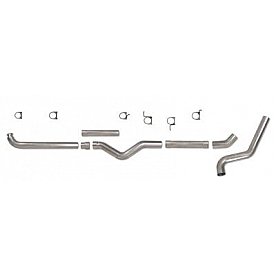 Diamond Eye Exhaust Off-Road Turbo Back System - K5118S-RP