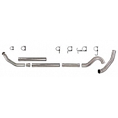 Diamond Eye Exhaust Turbo Back System - K5216S-RP
