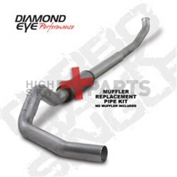 Diamond Eye Exhaust Turbo Back System - K5222A-RP