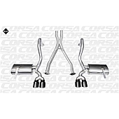 Corsa Performance Exhaust Xtreme Cat Back System - 14114BLK