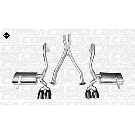 Corsa Performance Exhaust Xtreme Cat Back System - 14114BLK