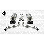Corsa Performance Exhaust Sport Cat Back System - 14115BLK