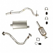 Omix-Ada Exhaust Cat Back System - 17606.31