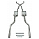 Pypes Exhaust Crossmember-Back System - SFM05