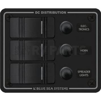 Blue Sea Switch Panel 8374