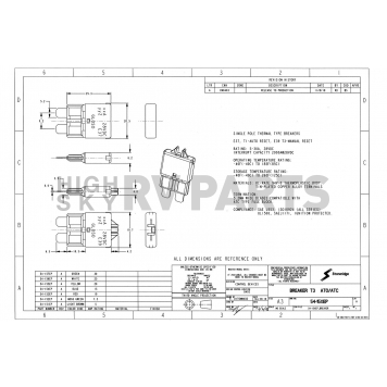 Pollak Circuit Breaker - 54154EP-1