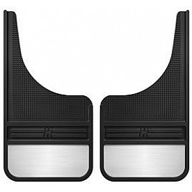 Husky Liner Mud Flap - Black Rubber Set Of 2 - 55001