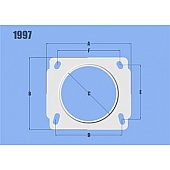 Vibrant Performance Mass Air Flow Sensor Adapter - 1997