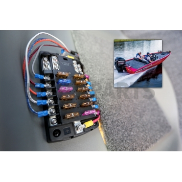 Blue Sea Fuse Block 5026BSS-2