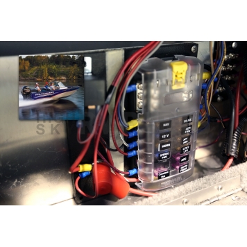 Blue Sea Fuse Block 5026BSS-3