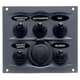 BEP Marine Switch Panel 9005WPSB
