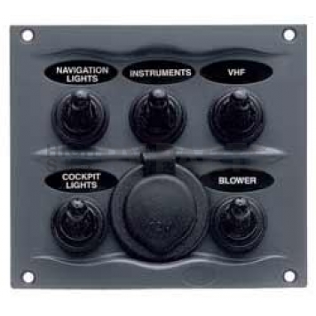 BEP Marine Switch Panel 9005WPSB