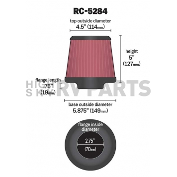 K & N Filters Air Filter - RC-5284-1