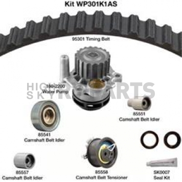 Dayco Products Inc Water Pump Kit WP301K1AS
