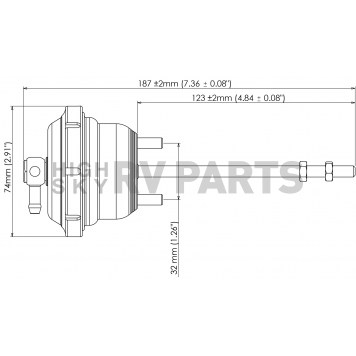 Turbo Smart Turbocharger Wastegate Actuator - TS-0620-1142-1
