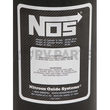 N.O.S. Nitrous Oxide Bottle - 14745B-TPINOS-4