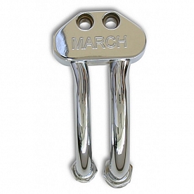 March Performance Air Conditioner Compressor Manifold 41806