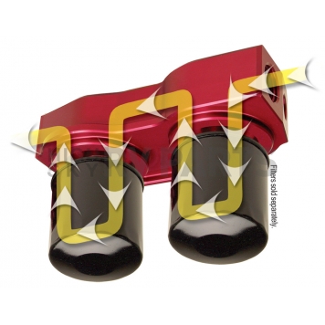 Trans Dapt Oil Filter Relocation Bracket - 3313-3