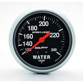 AutoMeter Gauge Water Temperature 3432