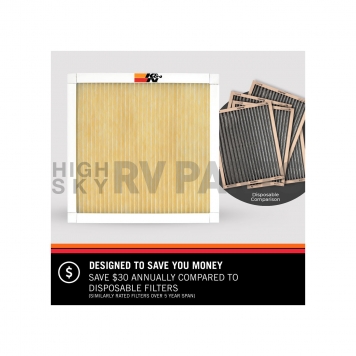 K & N Filters Air Filter - HVC-12430-3
