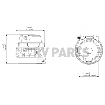 Turbo Smart Turbocharger Blow Off Valve - TS-0204-1143-1