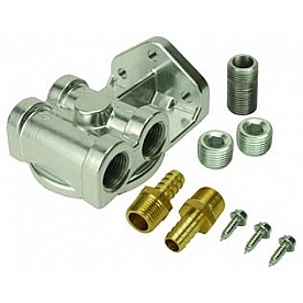Derale Oil Filter Relocation Bracket - 15729