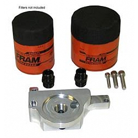 Milodon Oil Filter Relocation Bracket - 21580