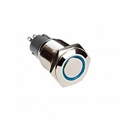 Race Sport Lighting Push Button Switch 2P16MMLEDB