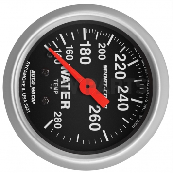AutoMeter Gauge Water Temperature 3331-1