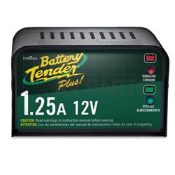 Battery Tender Charger Fully Automatic - 1.25 Amp 4 Stage - 021-0128