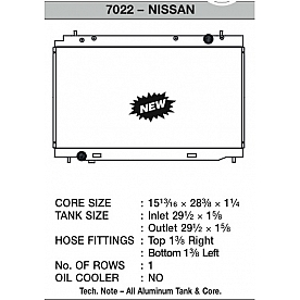 CSF Radiator 7022