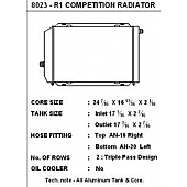 CSF Radiator 8023