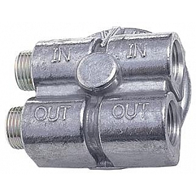 Trans Dapt Oil Filter Relocation Bracket - 1413