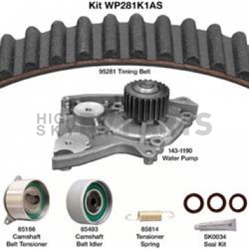 Dayco Products Inc Water Pump Kit WP281K1AS